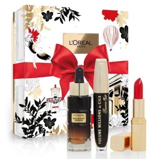 Coffret de Noël Cadeau Luxe femme - L'OREAL PARIS - Sérum anti-rides