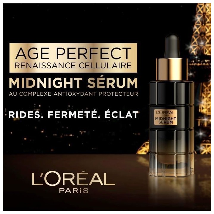 Coffret de Noël Cadeau Luxe femme - L'OREAL PARIS - Sérum anti-rides