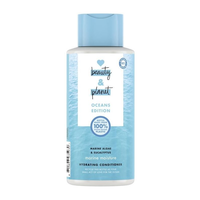 LOVE BEAUTY AND PLANET Apres-Shampoing Vague d'Hydratation - 400 ml