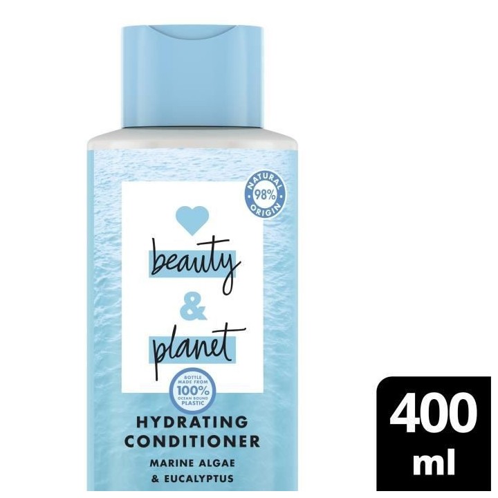 LOVE BEAUTY AND PLANET Apres-Shampoing Vague d'Hydratation - 400 ml