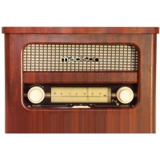 MADISON MAD-RETRORADIO - Radio rétro - Bluetooth, Radio FM, Entrée M