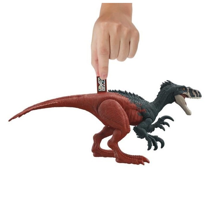 JURASSIC WORLD - Megaraptor Sonore - Figurines d'action - 4 ans et +