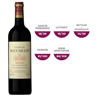 Château Maucaillou 2014 Moulis - Vin rouge de Bordeaux