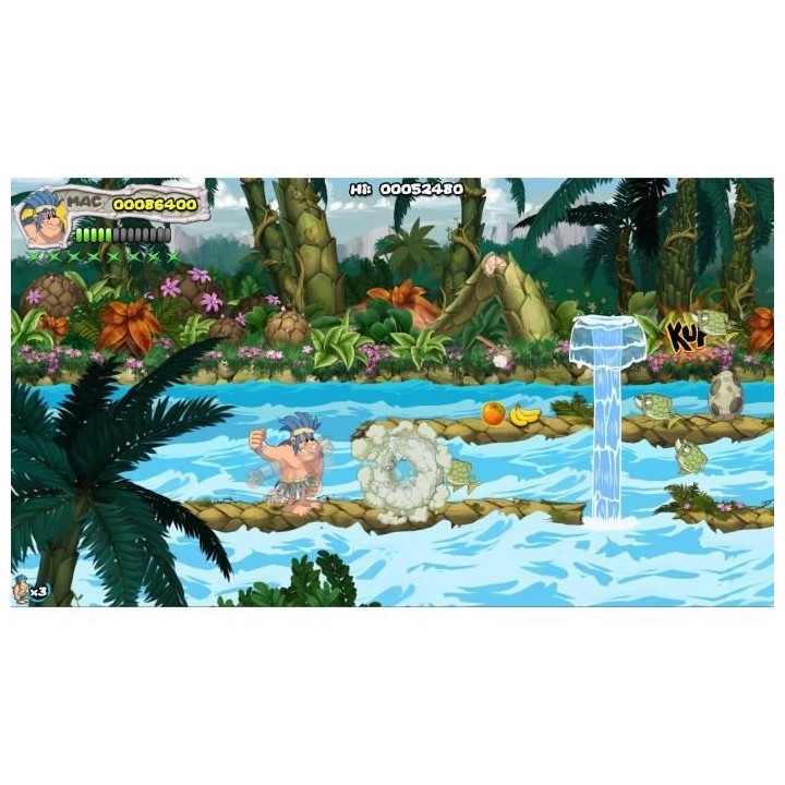 New Joe And Mac Caveman Ninja T-Rex Edition Jeu PS5