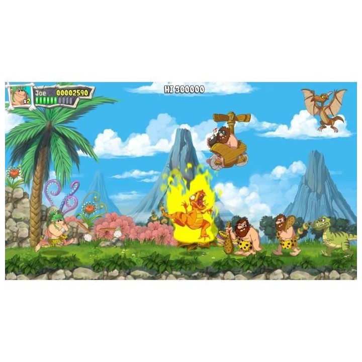 New Joe And Mac Caveman Ninja T-Rex Edition Jeu Switch