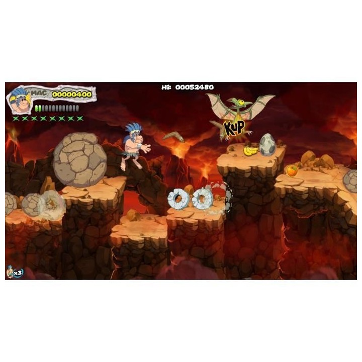 New Joe And Mac Caveman Ninja T-Rex Edition Jeu Switch