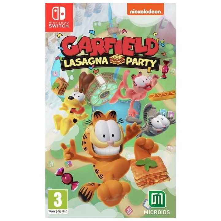 Garfield Lasagna Party Jeu Switch