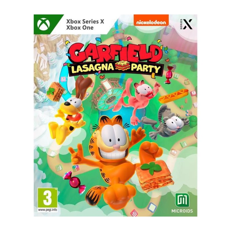 Garfield Lasagna Party Jeu Xbox One et Xbox Series