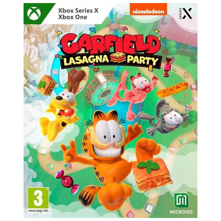 Garfield Lasagna Party Jeu Xbox One et Xbox Series
