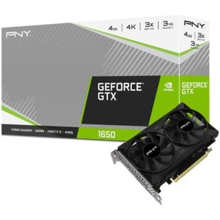 PNY - Carte graphique GTX 1650 Dual Fan - 4 Go