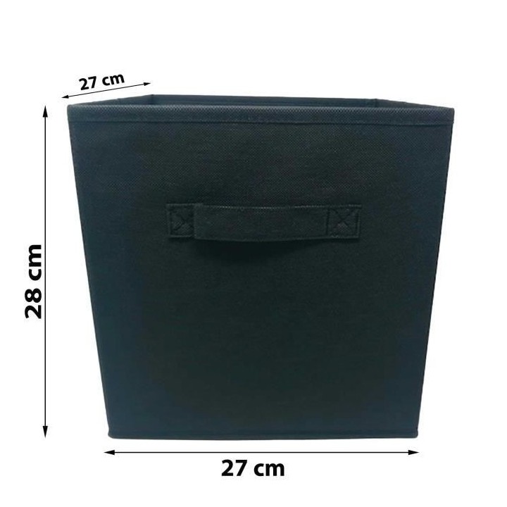 MODULOSTORAGE Boîte de rangement/tiroir pour meuble en tissu - 27x27x