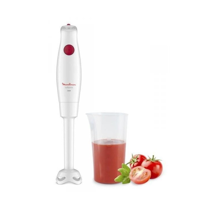 MOULINEX DD12A110 Mixeur plongeant Turbomix 350 W Blanc