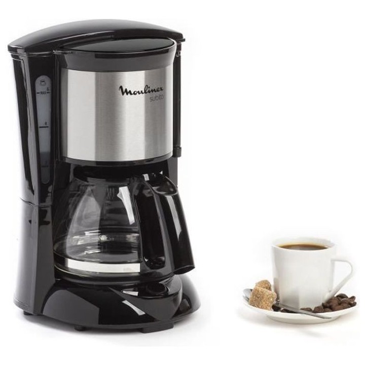 MOULINEX FG150813 Subito Cafetiere filtre élect. 0,6L, 6 tasses, Mach