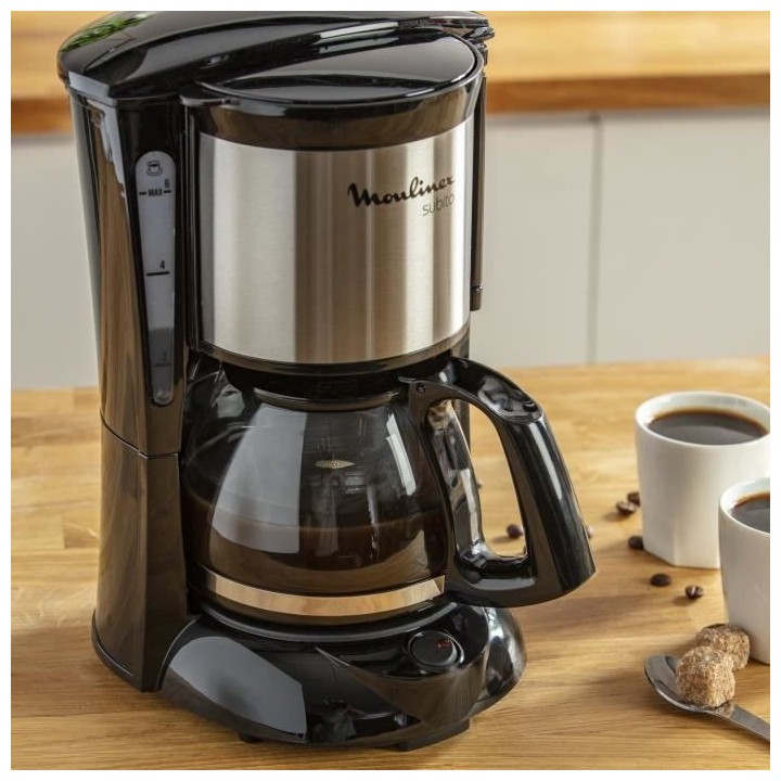 MOULINEX FG150813 Subito Cafetiere filtre élect. 0,6L, 6 tasses, Mach