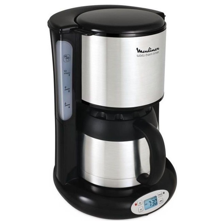 MOULINEX FT362811 Cafetiere filtre avec verseuse isotherme SUBITO - Pr