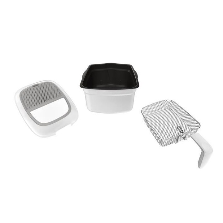 MOULINEX AM310010 Friteuse a huile, 2,2 L d'huile, 1,5 kg de friture,