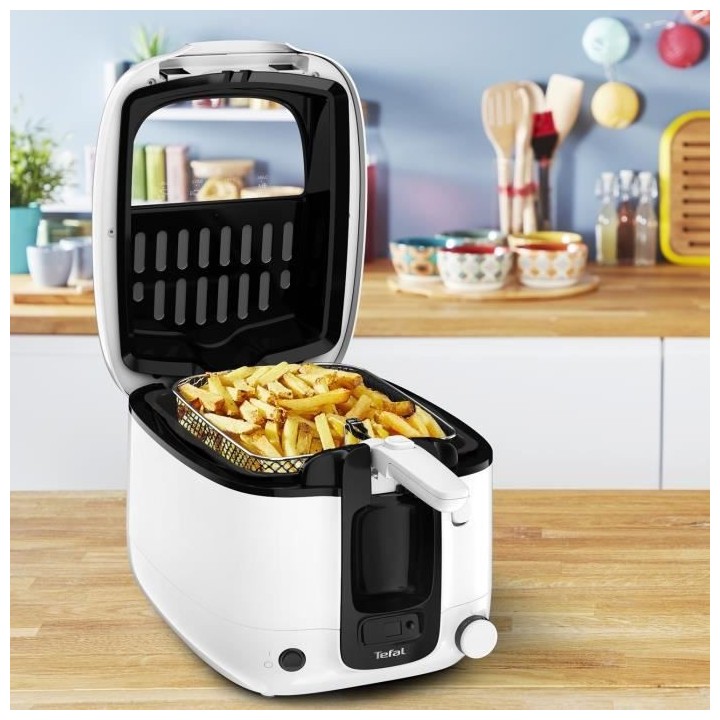 MOULINEX - Friteuse SUPER UNO 2,2 L Cuve amovible AM312010