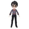 WIZARDING WORLD - POUPÉE 20 CM HARRY POTTER - 6061836 - Poupée articulée Avec uniforme Pourdlard avec 5 points d'articulation