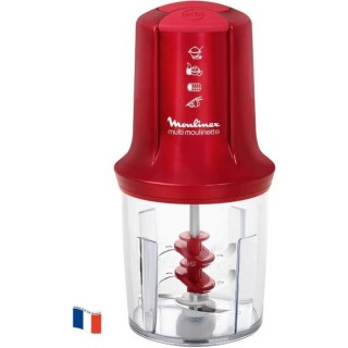 MOULINEX AT714G32 Hachoir multifonction Multi Moulinette - Rouge