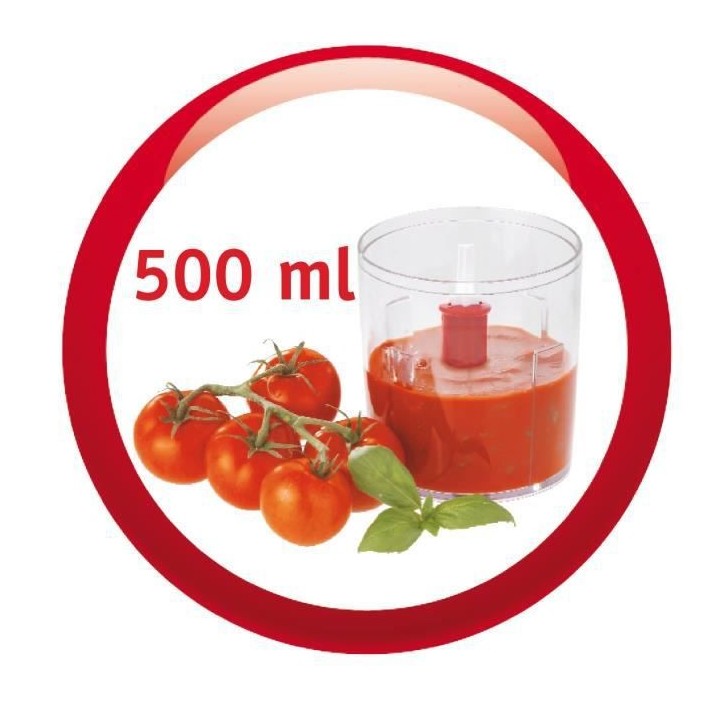 MOULINEX AT714G32 Hachoir multifonction Multi Moulinette - Rouge