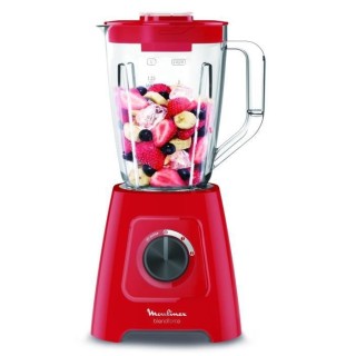 MOULINEX LM420510 Blender électrique, Mixeur, 600 W, Bol 1,25 L, 5 pr