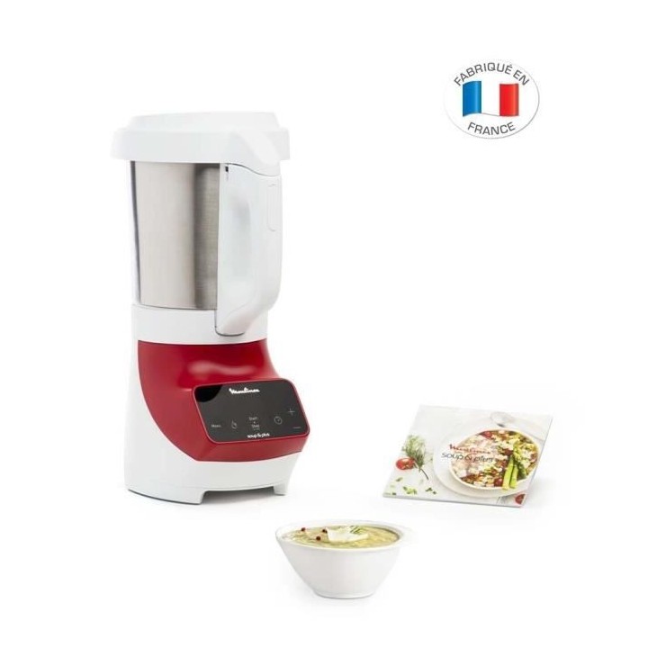 MOULINEX LM924500 Soup&Plus Blender Chauffant, Capacité utile 2 L, 5