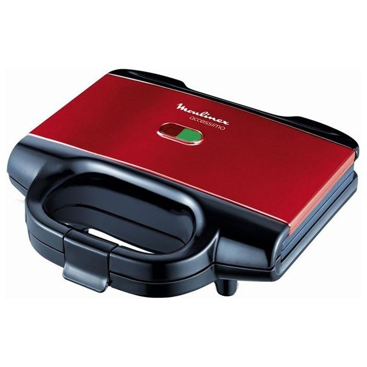 MOULINEX SM180811 Appareil a croque monsieur Accessimo - Rouge