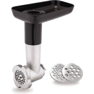 MOULINEX XF631BB1 Accessoire Hachoir a viande + 2 grilles acier inoxyd