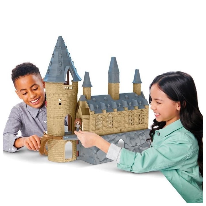 Harry Potter - Château de Poudlard Magical Minis - Figurine et 12 acc