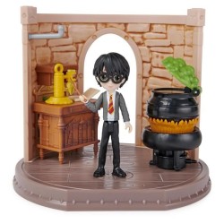 Harry Potter - Playset Cours de Potion Magical Minis - 6061847 - Figurine exclusive et Accessoires - Wizard World