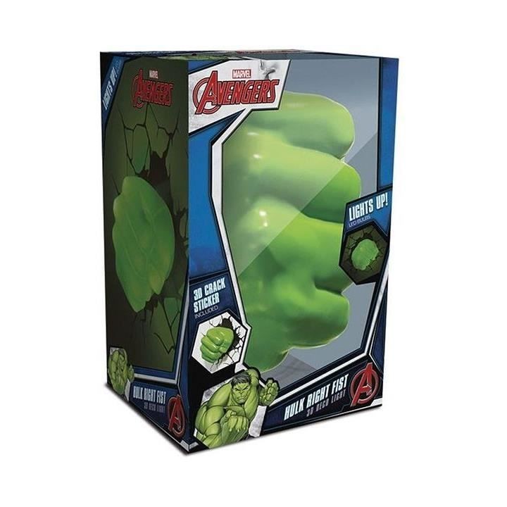 3D LIGHT - LAMPE HULK POING