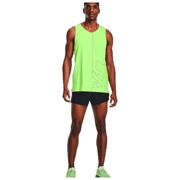 Short - Under Armour - Launch split - Homme