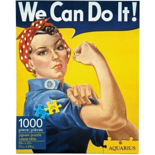 AQUARIUS Puzzle 1000 pieces Smithsonian Rosie La Riveteuse - 65260
