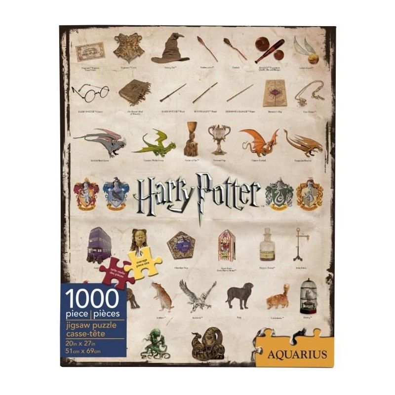 AQUARIUS Puzzle 1000 pieces Harry Potter Icones - 65270