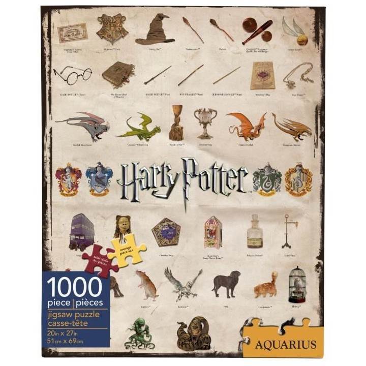 AQUARIUS Puzzle 1000 pieces Harry Potter Icones - 65270