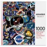 AQUARIUS Puzzle 1000 pieces NASA Mission Patches - 62906