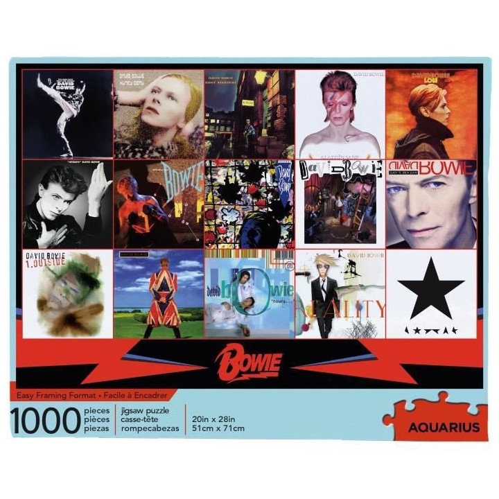 AQUARIUS Puzzle 1000 pieces David Bowie Albums - 65330