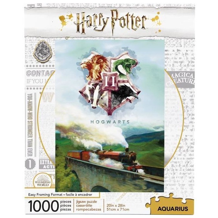 AQUARIUS Puzzle 1000 pieces Harry Potter Train - 65344
