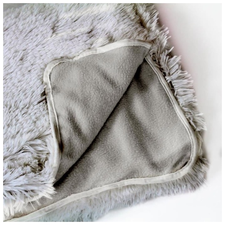 Plaid NEO YOGA Gris Clair 120 x 150 cm