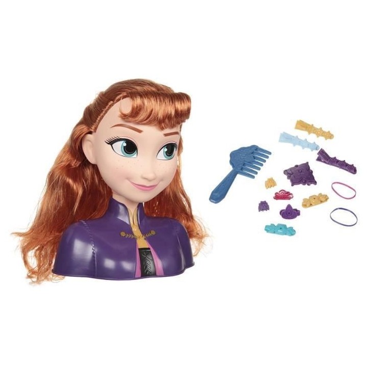 DISNEY FROZEN - Tete a coiffer Princesse Anna - La Reine des Neiges II