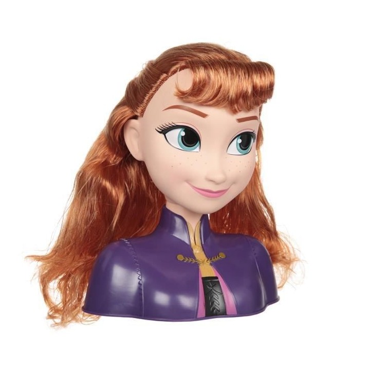DISNEY FROZEN - Tete a coiffer Princesse Anna - La Reine des Neiges II