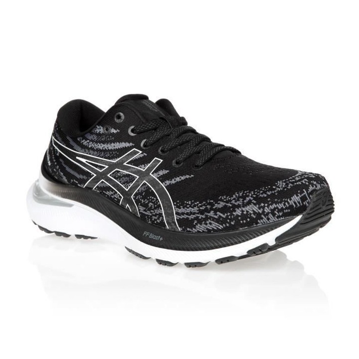 Chaussures de running - ASICS - GEL-KAYANO 29 - Femme - Noir/Blanc