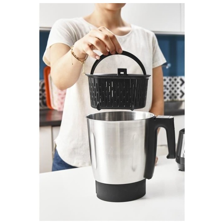 MOULINEX HF452110 Clickchef Robot cuiseur multifonction, Capacité uti