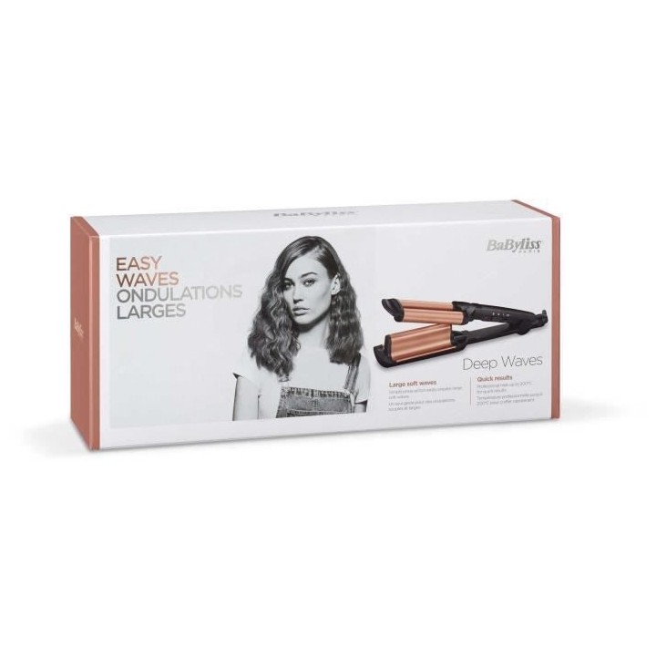 BaByliss - W2447E - Styler Deep Waves pour un effet wavy