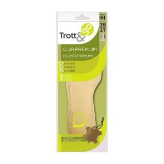 TROTT & GO Semelles cuir premium
