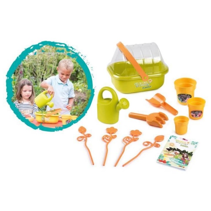Smoby - Silence ça Pousse - Mini Serre - Accessoires de Jardinage Inc