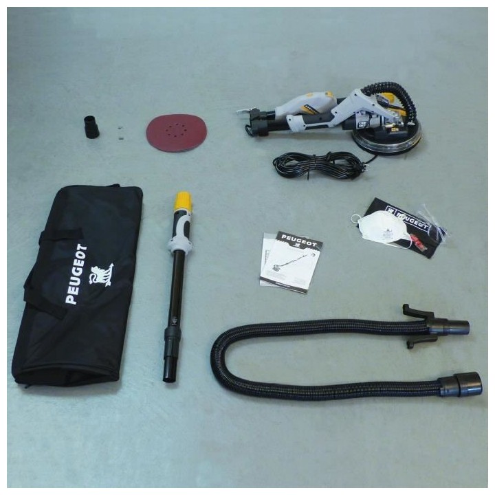 PEUGEOT Ponceuse plâtre télescopique Energysand-225 810 W