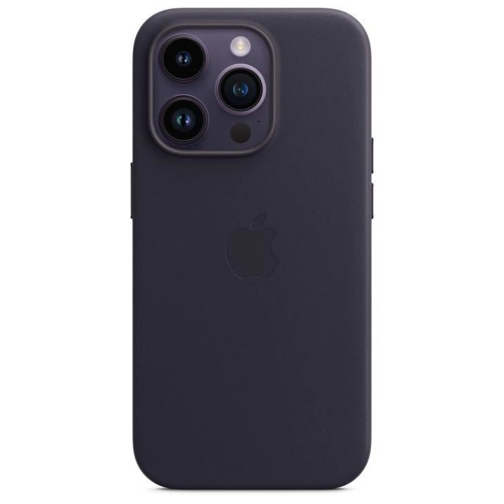 APPLE Coque en cuir pour iPhone 14 Pro avec MagSafe - Encre