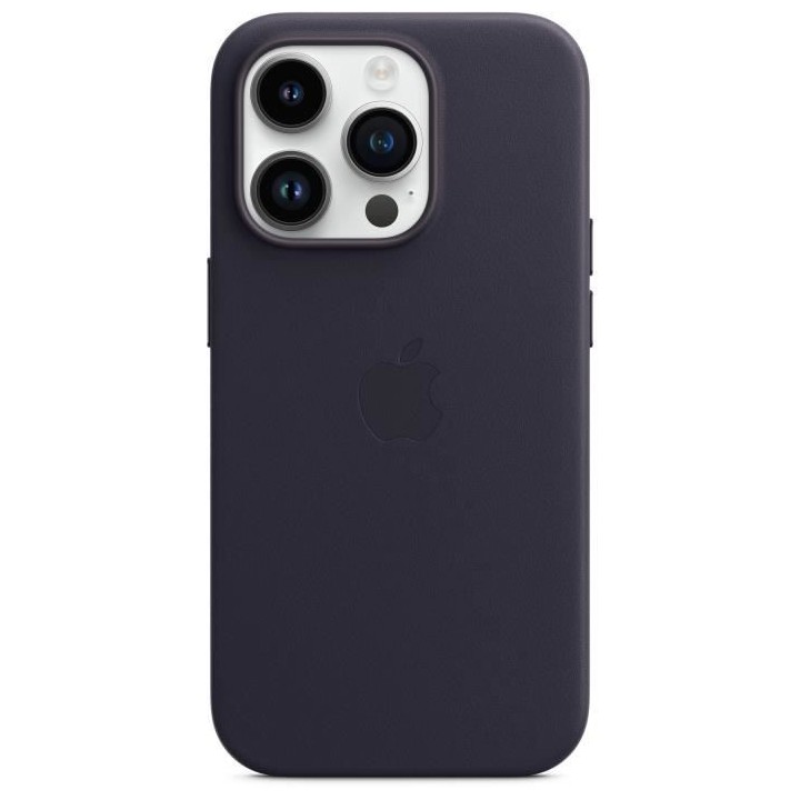 APPLE Coque en cuir pour iPhone 14 Pro avec MagSafe - Encre