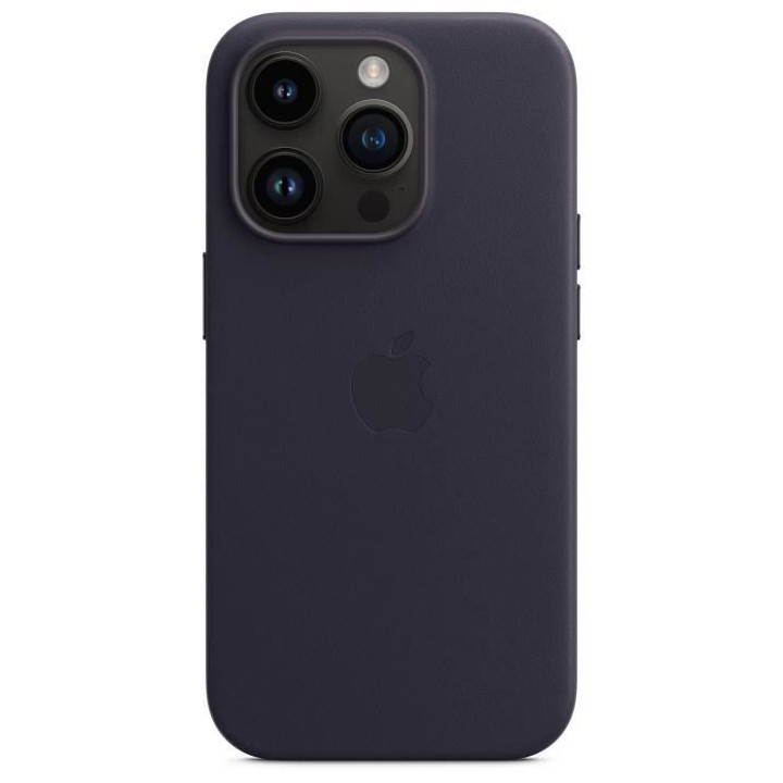 APPLE Coque en cuir pour iPhone 14 Pro avec MagSafe - Encre
